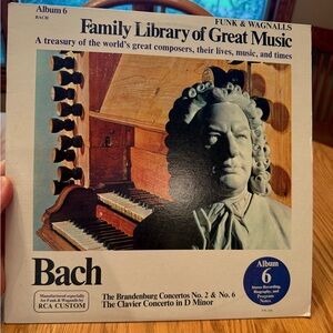 Bach-Family Library of Great Music Album